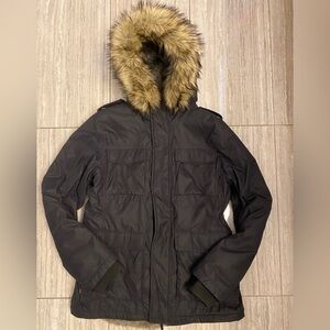 TNA Womens Niseko Black Parka